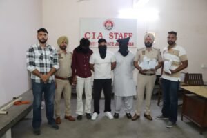 युद्ध नशों विरुद्ध: करोड़ों की हेरोइन और अवैध हथियारों सहित 5 गिरफ्तार