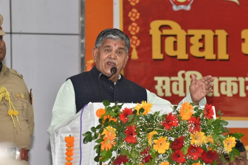 शैक्षणिक संस्थान विद्यार्थियों को पढ़ाने के साथ-साथ उत्कृष्ट इंसान बनाने में सक्रिय भूमिका निभाएं : गुलाब चंद कटारिया