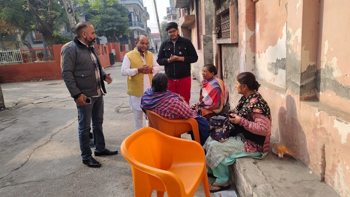 पार्षद अश्वनी अग्रवाल ने विकास कार्यों का लिया जमीनी जायजा, वार्डवासियों ने की खुलकर सराहना