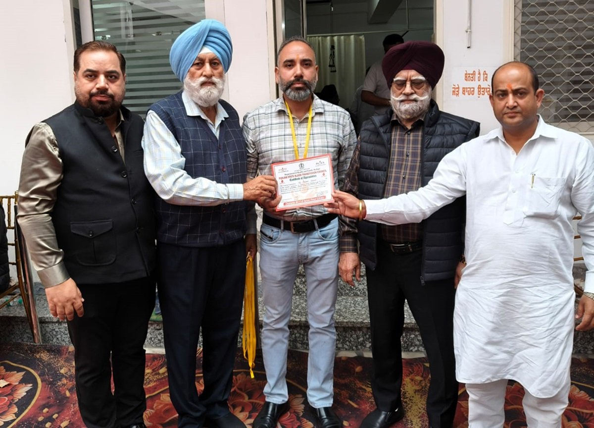 रक्त दान केवल एक दान नहीं, बल्कि मानवता की सेवा हैः अश्वनी अग्रवाल