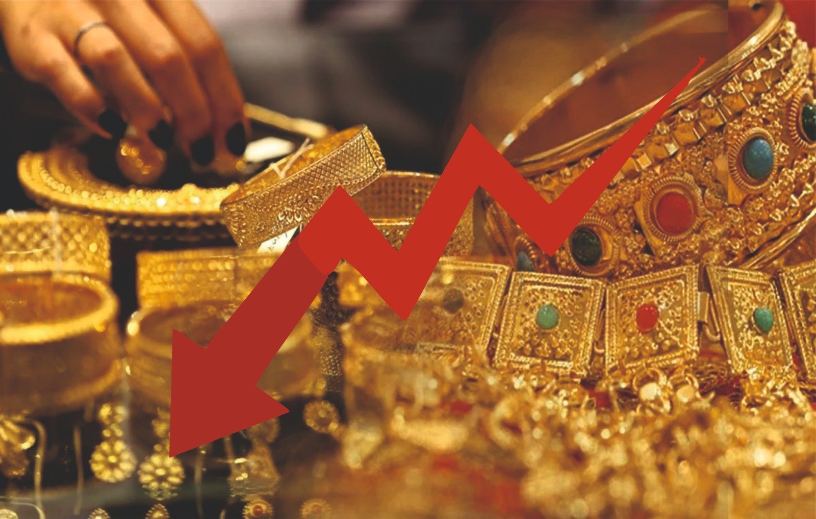 सोने-चांदी की कीमतों में गिरावट