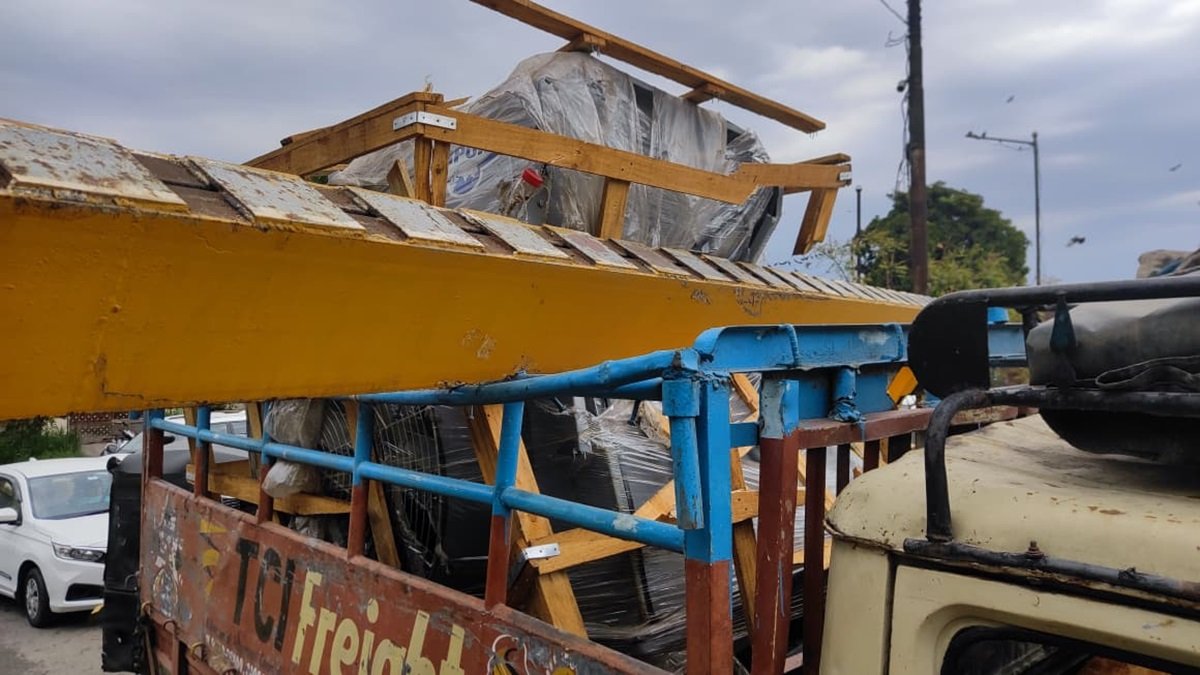 जालंधर के चंदन नगर आरयूबी पर लगा लंबा जाम