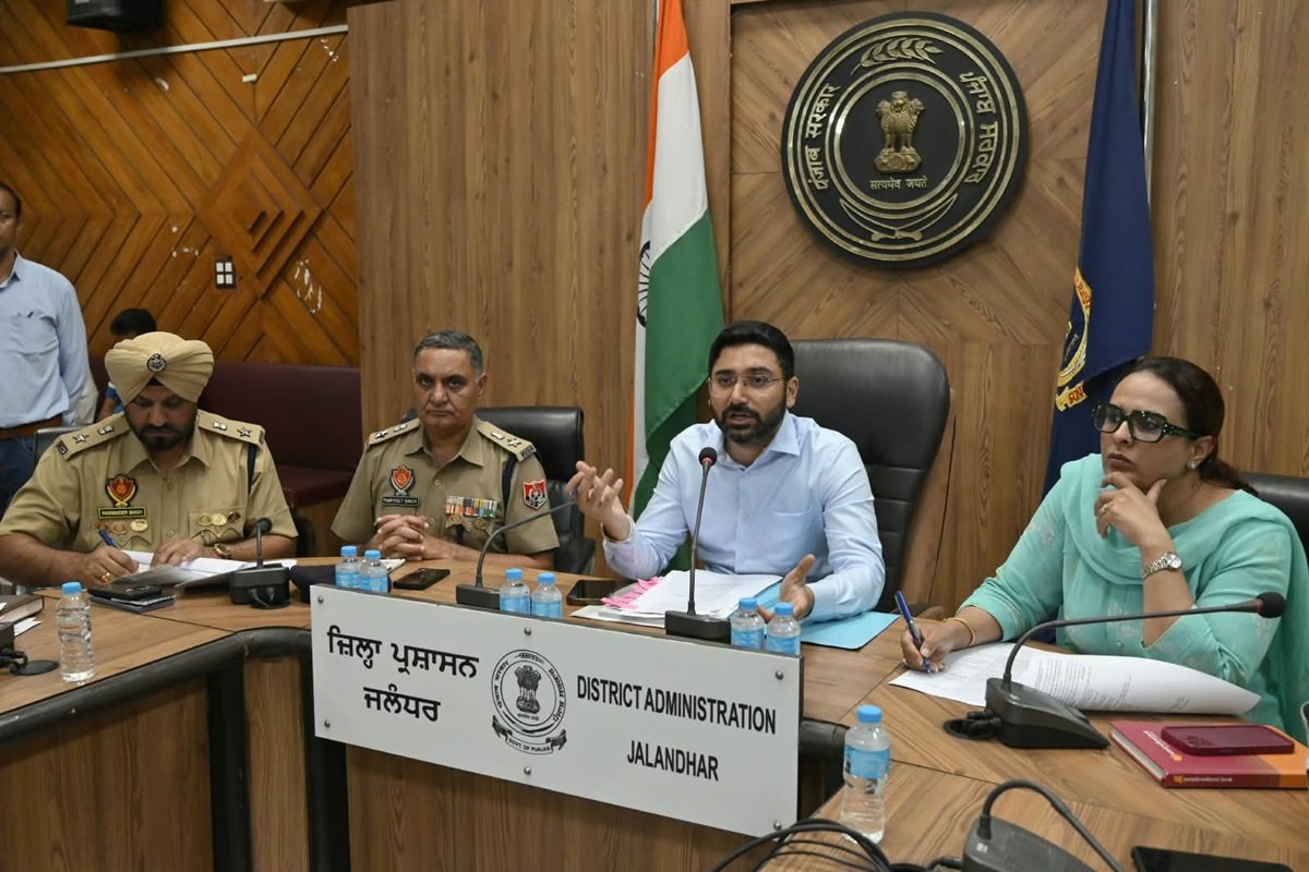 Jalandhar News : डिप्टी कमिश्नर ने श्री सिद्ध बाबा सोढल मेले की तैयारियों का लिया जायज़ा